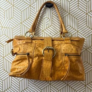 Nina Raye Authentic ostrich hand bag